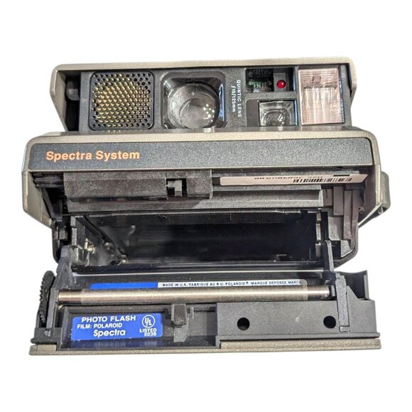 Vintage Polaroid Spectra System Instant Film Camera With Optex Carry Bag - Picture 2 of 9